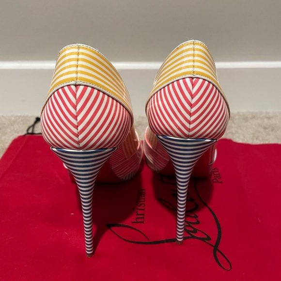 Christian Louboutin Marine Alta Heels - Picture 4 of 7